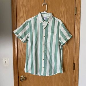 Empyre, striped, Short-Sleeve, Button-Up!